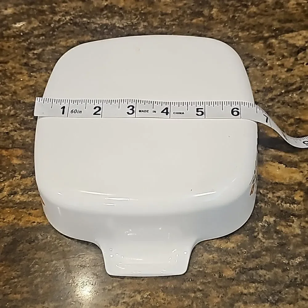 Corningware County Festival pattern casserole dish